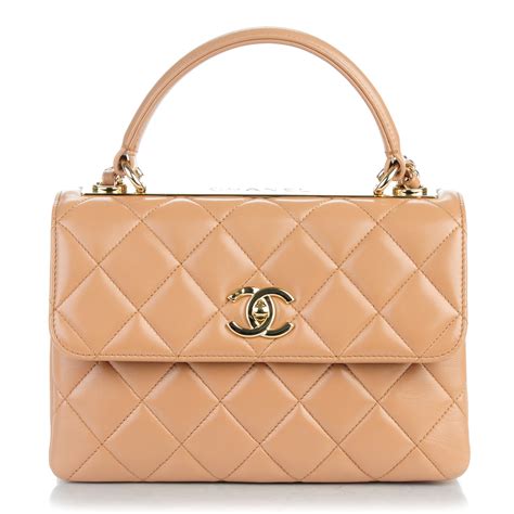 trendy cc chanel chevron small beige|trendy Chanel cc bag.